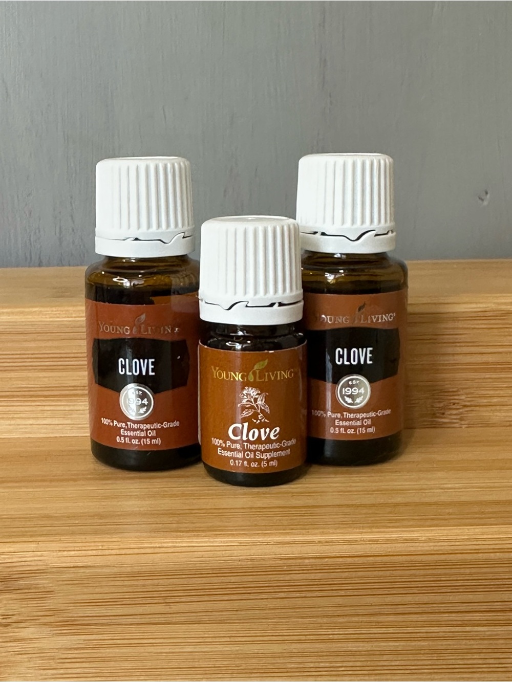 New Young Living Clove Essential Oil